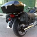 Shijun xuất khẩu sang Châu Âu và Hoa Kỳ KING Harley phụ kiện xe máy sửa đổi thêm lớn màu đen thân cây Đuôi hộp
