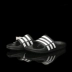 Adidas Giày nữ Adidas Giày nam mùa hè đen trắng đi biển nhà tắm dép U43664 G15890 - Dép thể thao Dép thể thao