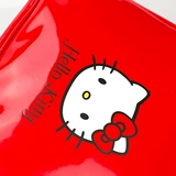 Hello Kitty, hello kitty, милая красная водонепроницаемая большая косметичка, вместительная и большая сумка-органайзер, принт