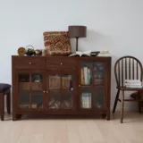 Шкаф шкаф шкаф шкаф Американский простой белый дубовый шкаф кухонный шкаф шкаф