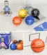 Mini bóng nảy trẻ em bóng rổ nhỏ học sinh mẫu giáo bé pat quả bóng cao su nảy giải nén đồ chơi