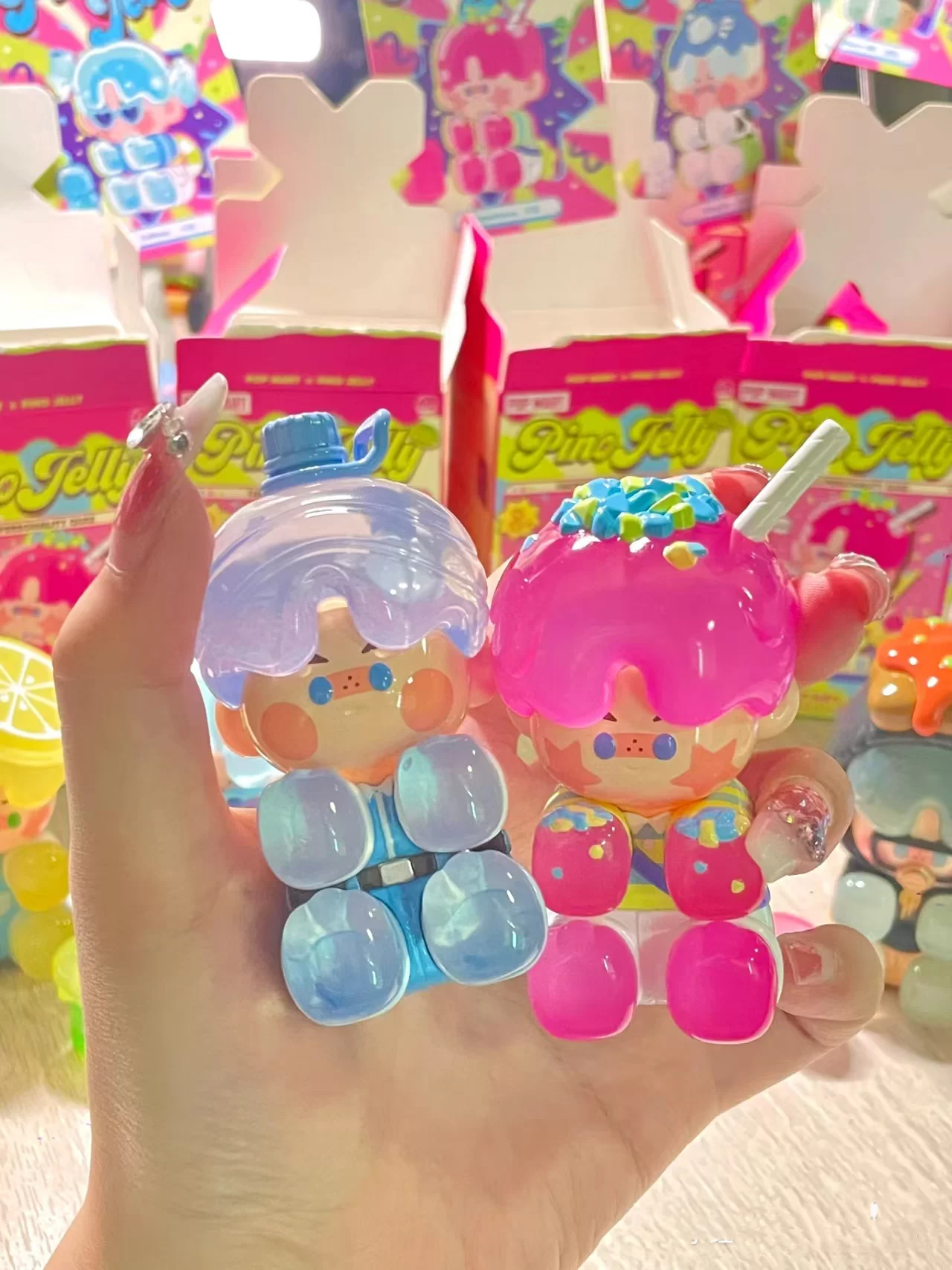 [Spot] Popmart Bubble Mart Pino Jelly вкус персонажа тест серия Blind box tide