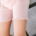 Cô gái quần an toàn 2018 mùa hè quần áo trẻ em quần bằng gỗ tai trẻ em của xà cạp trắng trong quần short trẻ em lớn Quần