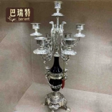 Оригинальный импортный ретро элитный серебряный бронзовый красный медный декор