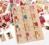 Hoạt động toán học của trẻ em Dominoes Em bé đào tạo tư duy tính toán Khối học tập xây dựng kỹ thuật số Đồ chơi thông minh đồ chơi cho bé Khối xây dựng