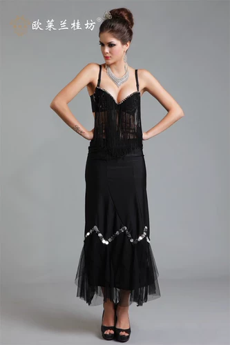 Plaza Dance Modern Dance Skirt Practice Dance Dance Walz National Standard Dance Boom Dance Юбка 2317