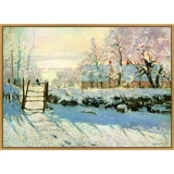 [Купить один, получи один, получи один бесплатный] Импрессионист Моне Моне вода лотос картинка маслом