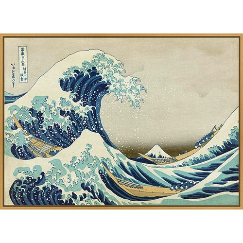Ukiyo -painted Nagawa Surfing Surfing Пейзаж японский ретро -Zen guhe guhe wind wind wind giving room pcs
