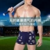 Hộp quà tặng Thanh niên Đồ lót nam Modal Vải Eo Boxer Quần Boxer của nam giới Trưởng của năm Bộ quà tặng