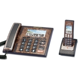 Paitar v801 Digital Ropeless Telephone 2,4G Большой экран кожаный ребенок Матери -Машина Матери -Материал Матери -Материал Низкий радиация защита окружающей среды