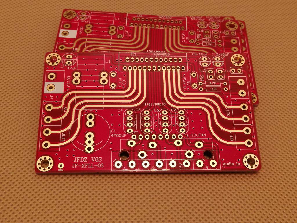 Купить Усилитель в6с/с четырехканальной золото раковина платы усилителя ...