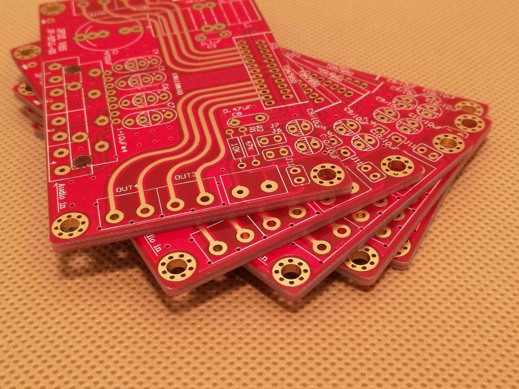 Купить Усилитель в6с/с четырехканальной золото раковина платы усилителя ...