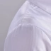 Phụ nữ chuyên nghiệp áo sơ mi trắng ngắn tay overalls đang được cải tạo dài tay kích thước lớn dụng cụ sọc áo sơ mi màu hồng OL cotton sơ mi Áo sơ mi