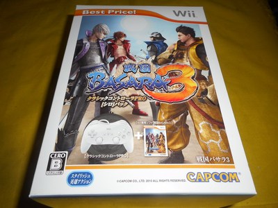 Новый продукт Wii Wii States Warriors Basara3 + Original Pro Hand