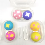 Мультяшные невидимые очки, двойная коробка для хранения