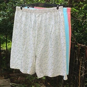 Mùa hè phần mỏng quần pajama trung niên lady vợ cotton lỏng eo cao cộng với tập tin cộng với chất béo quần lớn đồ lót đầu