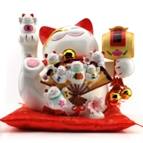 Семинар Golden Stone Extra 35 CM Creative Creative Capture Fortune Cat Show Store Открытие подарков подарки подарки