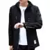 Fugui chim nam áo khoác 2018 mùa xuân mới Hàn Quốc phiên bản của xu hướng tự trồng đẹp trai áo khoác mỏng hoang dã người đàn ông giản dị của quần áo áo kiểu trung niên hàn quốc Áo khoác