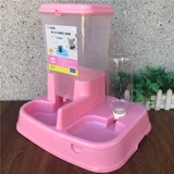 Кошка снабжает кошачьи чаши двойной чаши с автоматической питьевой водой для собак. Автоматическая кормушка питатель Поставляется с кошачьим горшками для кошачьего кошачья чаша