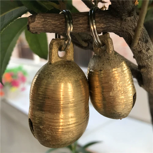 Плитка медная собака колокол Pure Copper -Сделайте большую собаку, висящую колокольчик колокольчик