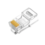 Высококачественное супер -пять типов сетевого кабеля Crystal Head Rj45 8p8c 8 -Core Crystal Crystal Head Bag 100