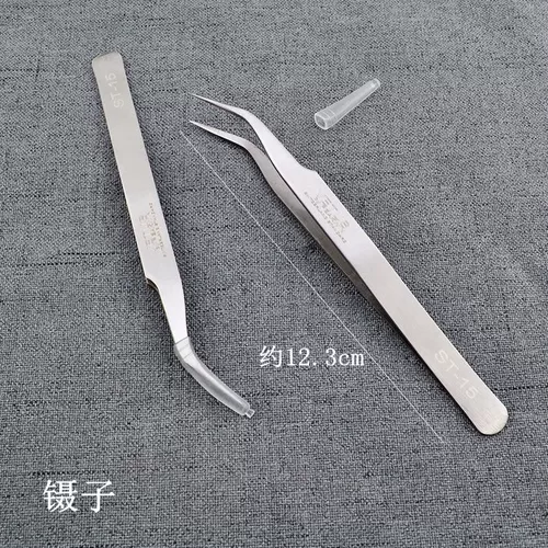 Аксессуар для волос ручной работы, брошь, серьги, клей, плоскогубцы с игольчатыми наконечниками, кольцо, «сделай сам»