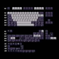 PBTFANS Subarashi Su Qingke Machinery Caps PBT PBT Оба цветных трех -корровых оригинальных высот