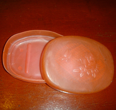 Коробка 怀旧老物件-塑料肥皂盒 老物件收藏 道具布景摆设