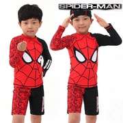 Mẫu mùa hè Hàn Quốc nhập khẩu chính hãng cho bé trai Bộ đồ bơi chống tia cực tím dành cho trẻ em - Bộ đồ bơi hai mảnh
