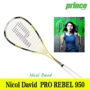 Hoàng tử PRINCE chuyên nghiệp carbon đầy đủ nam giới và phụ nữ squash racket 7s504PRO REBEL 950 Nicol David vợt tennis yonex 285g