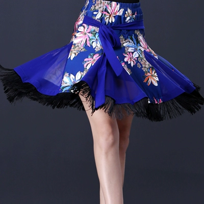 Весенняя летняя юбка, танцующая мини-юбка