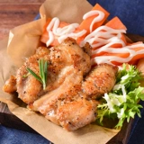 Хрустящий перец Zhenqilonglong хрустящий куриный стейк 1,5 кг Орлеан куриный цыпленок Кожа кожа замороженная пакета с коммерчески маринованной жареной и жареной
