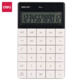 Deli1589 планшет большой экранный офис компьютер двойной питание милый солнечный финансовый калькулятор