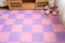 Phòng ngủ bọt sàn mat dày 3cm bé bò khảm thảm chống rơi vuông thảm sàn vào cửa
