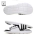 Adidas siêu sao 5G thể thao dép màu đen và trắng bộ nhớ bông Velcro AC8702