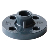 Тайвань Санши ПВХ Франко -Диликат UPVC Химические аксессуары в водопроводные трубы фланцевые детали пластиковых соединений