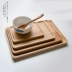 Phong cách Nhật Bản tấm gỗ bữa ăn tối tấm sushi gỗ tấm hình chữ nhật khay trà, tấm gỗ món ăn bằng gỗ snack tấm