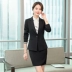 2018 quý cô mùa thu đông chuyên nghiệp phù hợp với phiên bản nhỏ của Hàn Quốc của Slim cổ áo trắng kinh doanh phù hợp với quần quần váy couch couch vest nữ công sở Business Suit