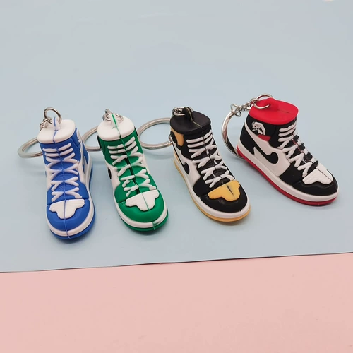 Air jordan, креативный маленький трехмерный брелок, баскетбольная спортивная обувь, подвеска, 3D, подарок на день рождения