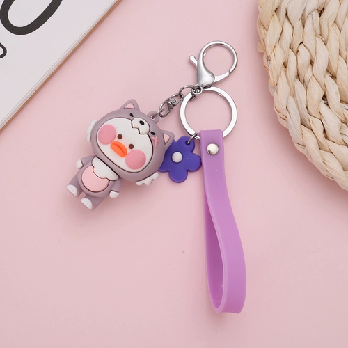 Брендовый мультяшный брелок, подвеска для ключей, в корейском стиле, популярно в интернете, подарок на день рождения