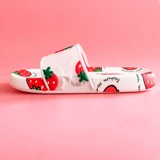 Детские нескользящие комнатные милые женские тапочки, мягкая подошва, стиль «принцесса», семейный стиль