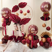 Настольный воздушный шар на день Святого Валентина, кольцо, трубка, украшение, макет