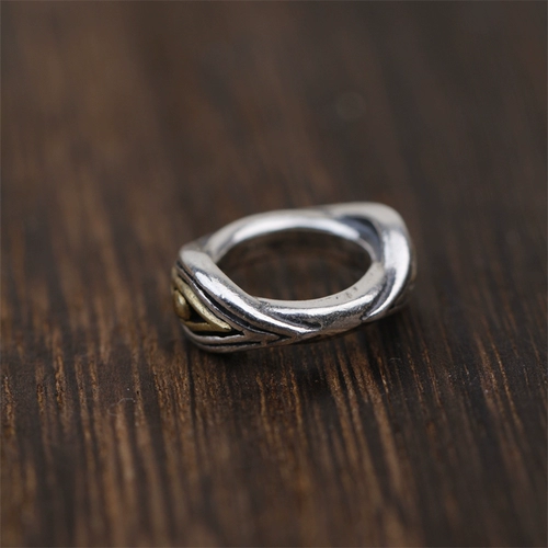 S925 Серебряные серебряные карты кольца отдельно играют в глаза Горуса Глаза