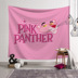 Nordic INS Pink Panther tường đầu giường phòng ngủ tường tấm thảm treo trang trí nền vải khăn trải bàn vải sofa sống - Tapestry thảm vải decor Tapestry