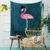 Châu âu và Mỹ Tấm Thảm Treo Vải Nền Vải Khăn Trải Bàn Flamingo Hàn Quốc INS Phòng Ngủ Trang Trí Phòng Vải Thảm Trang Trí 98