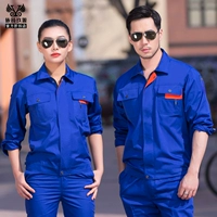 Workwear nam dài tay tùy chỉnh hội thảo overalls doanh nghiệp nhà máy dịch vụ sửa chữa tự động bảo hiểm lao động dịch vụ sửa chữa máy thiết lập in thêu từ pijama nam