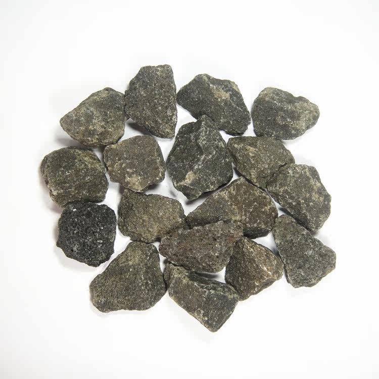天然玄武岩 矿物岩石标本 火成岩岩石原料原石 1公斤计价