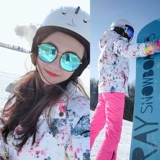Лыжный лыжный костюм, водонепроницаемый комплект, удерживающее тепло снаряжение, Южная Корея, увеличенная толщина