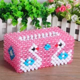 Браслет из бисера ручной работы, салфетки, лебедь, набор материалов, бусины, «сделай сам»