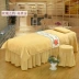Vẻ đẹp trải giường nhà máy trực tiếp giường massage bìa Châu Âu đơn giản beauty salon trải giường phổ kích thước bông giá thấp